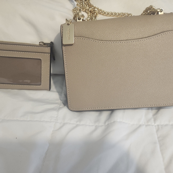 Coach Mini Klare With Small ID Wallet TAUPE - Picture 3 of 7